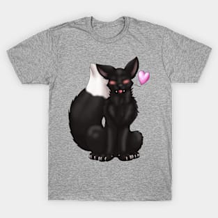 Foxy Friends: Black T-Shirt